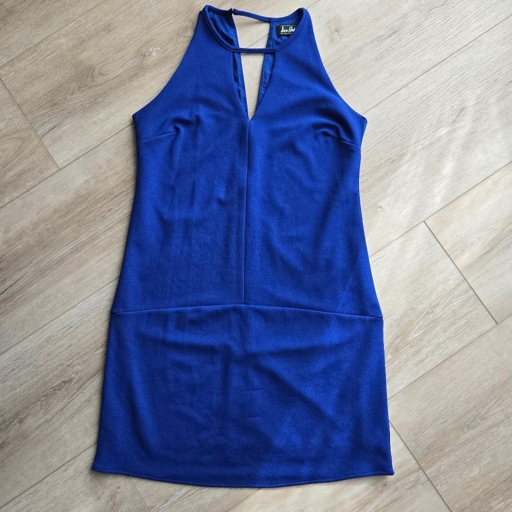 Sam Edelman Royal Blue Sleeveless Mini Dress EUC Women's Size Two